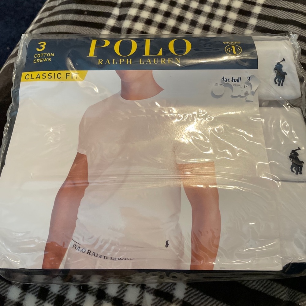 Polo Ralph Lauren White Undershirts Size L